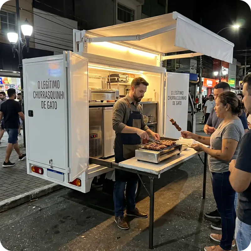 Food tuk personalizado com identidade visual
